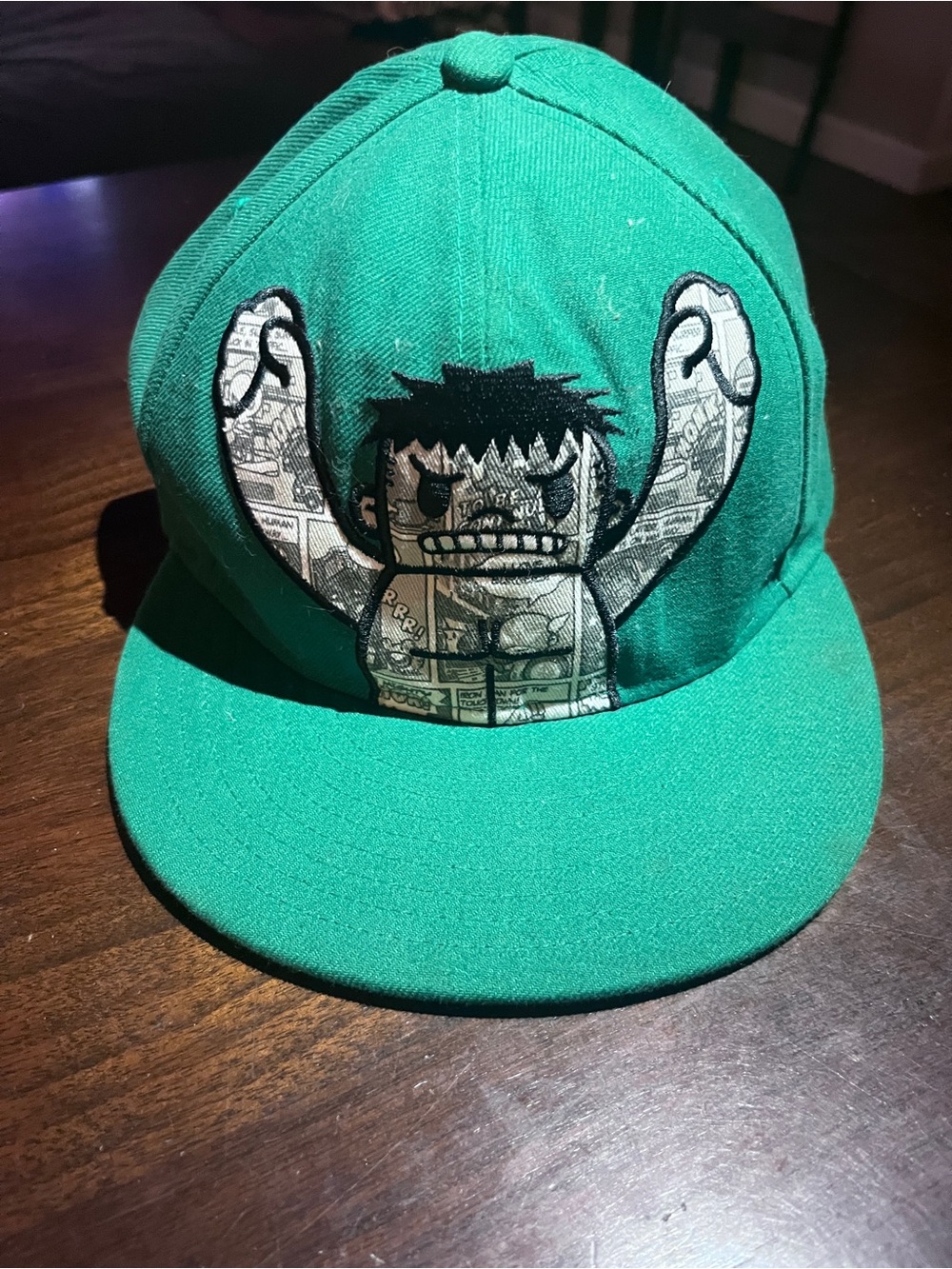 tokidoki Green and Black New Era 59FIFTY Marvel Cap (7 1/8)